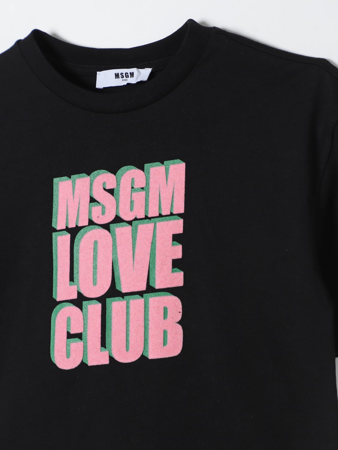 MSGM KIDS T恤: T恤 儿童 MSGM Kids, 黑色 - Img 3