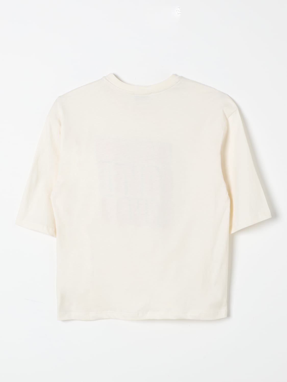 MSGM KIDS T-SHIRT: T-shirt kinder MSGM Kids, Cream - Img 2