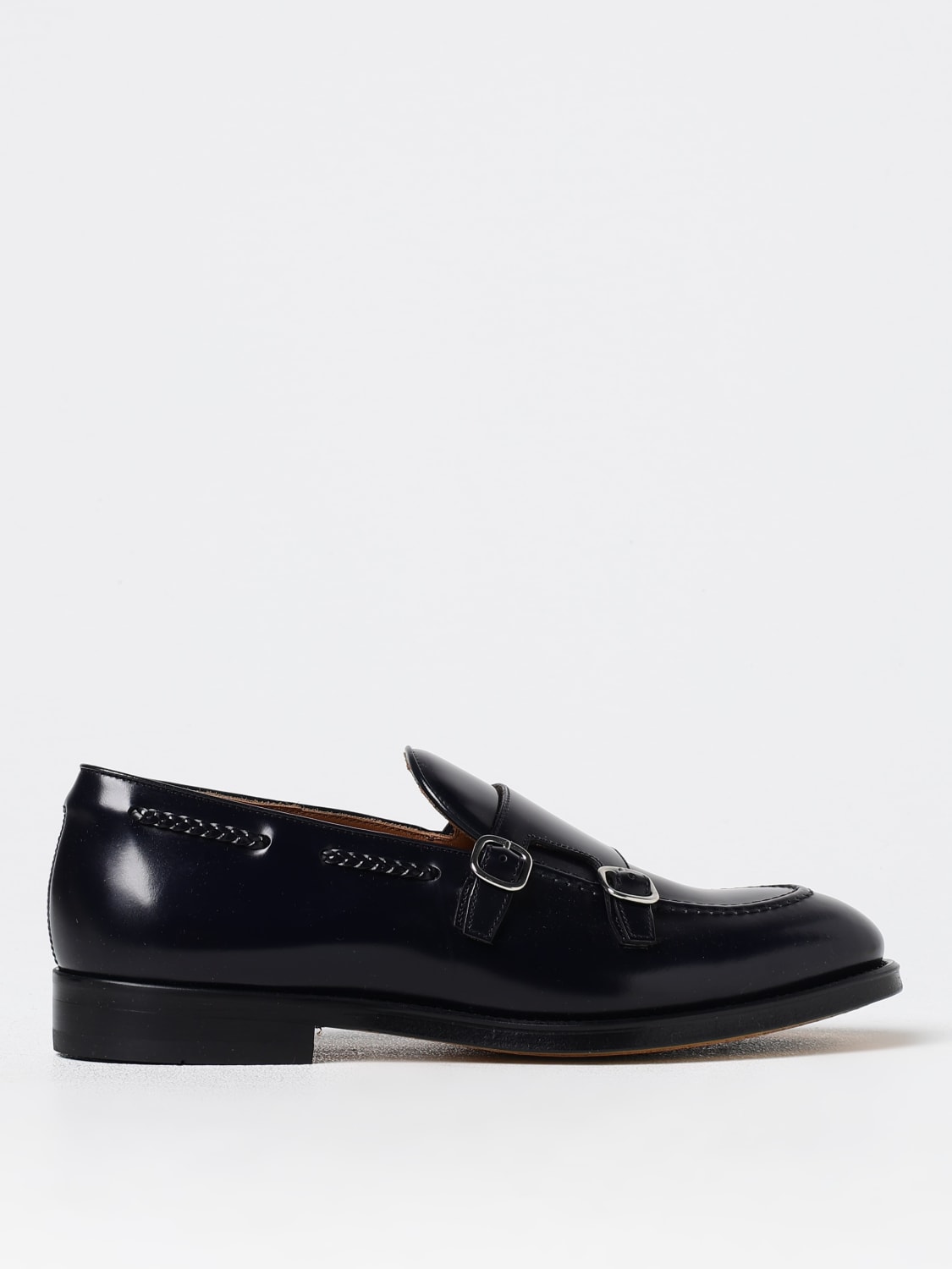 Giglio Monk Strap Doucal's in pelle spazzolata