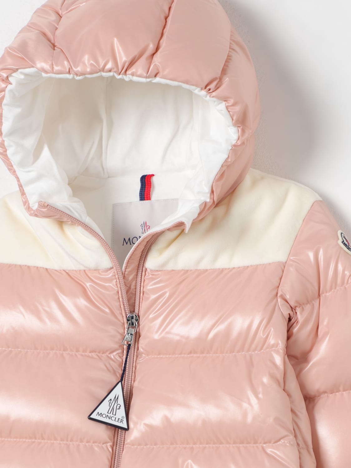 MONCLER 재킷: 재킷 남아 Moncler, 핑크 - Img 3