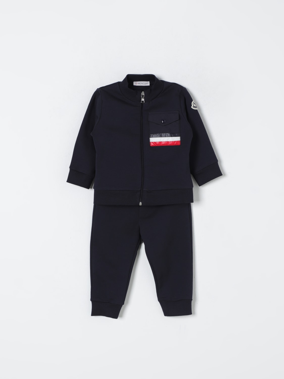 MONCLER TRACKSUITS: Tracksuits kids Moncler, Blue - Img 1