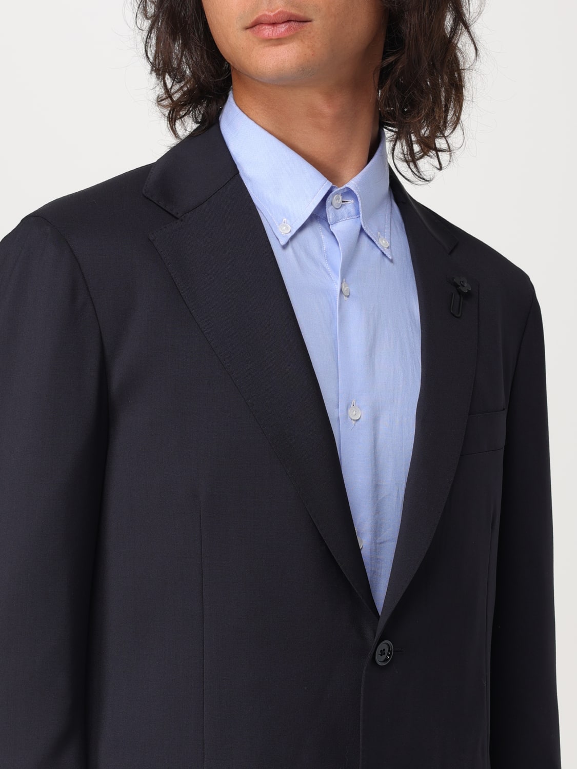 LARDINI SUIT: Suit men Lardini, Blue - Img 5