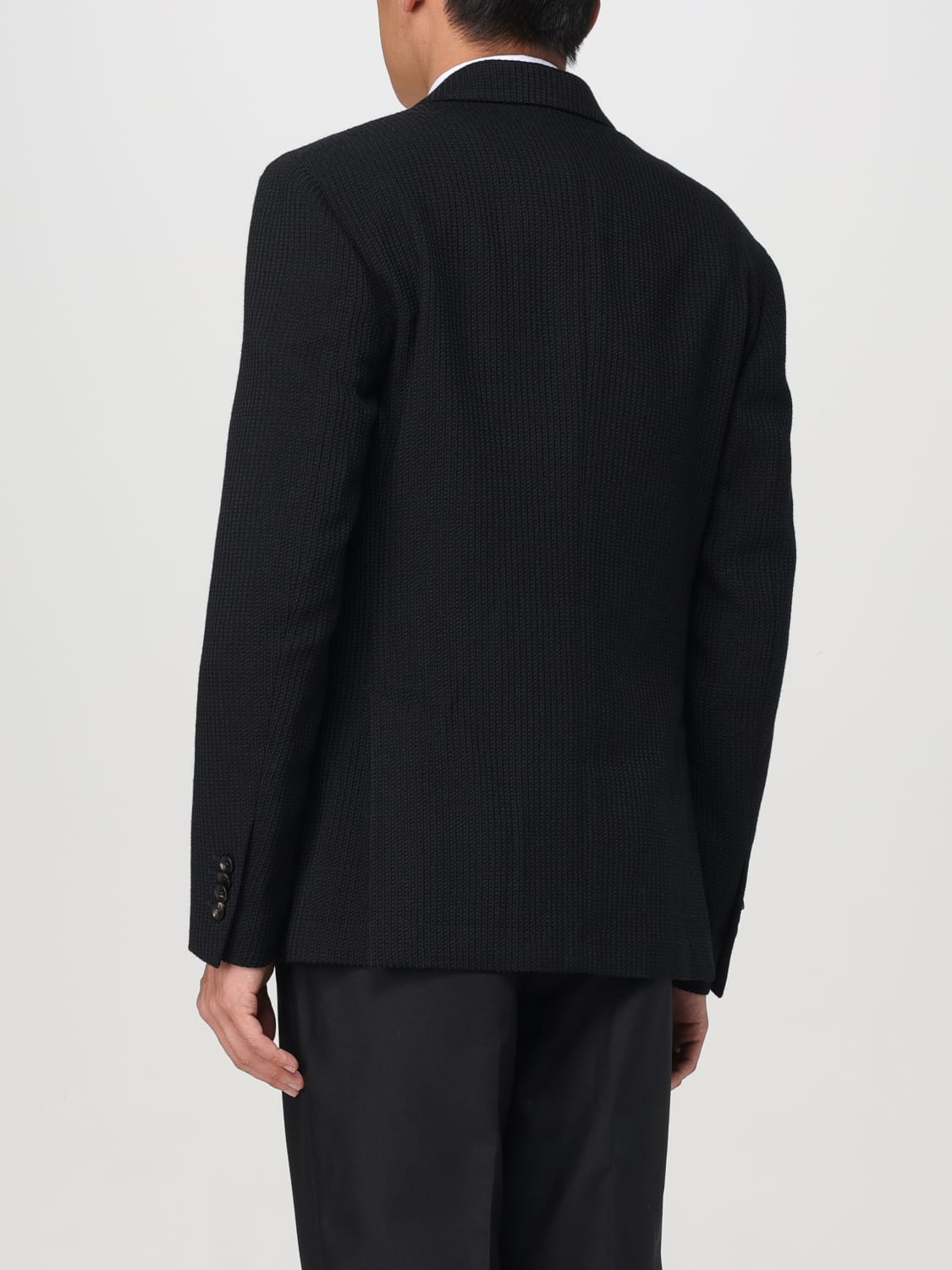 LARDINI BLAZER: Blazer men Lardini, Black - Img 2