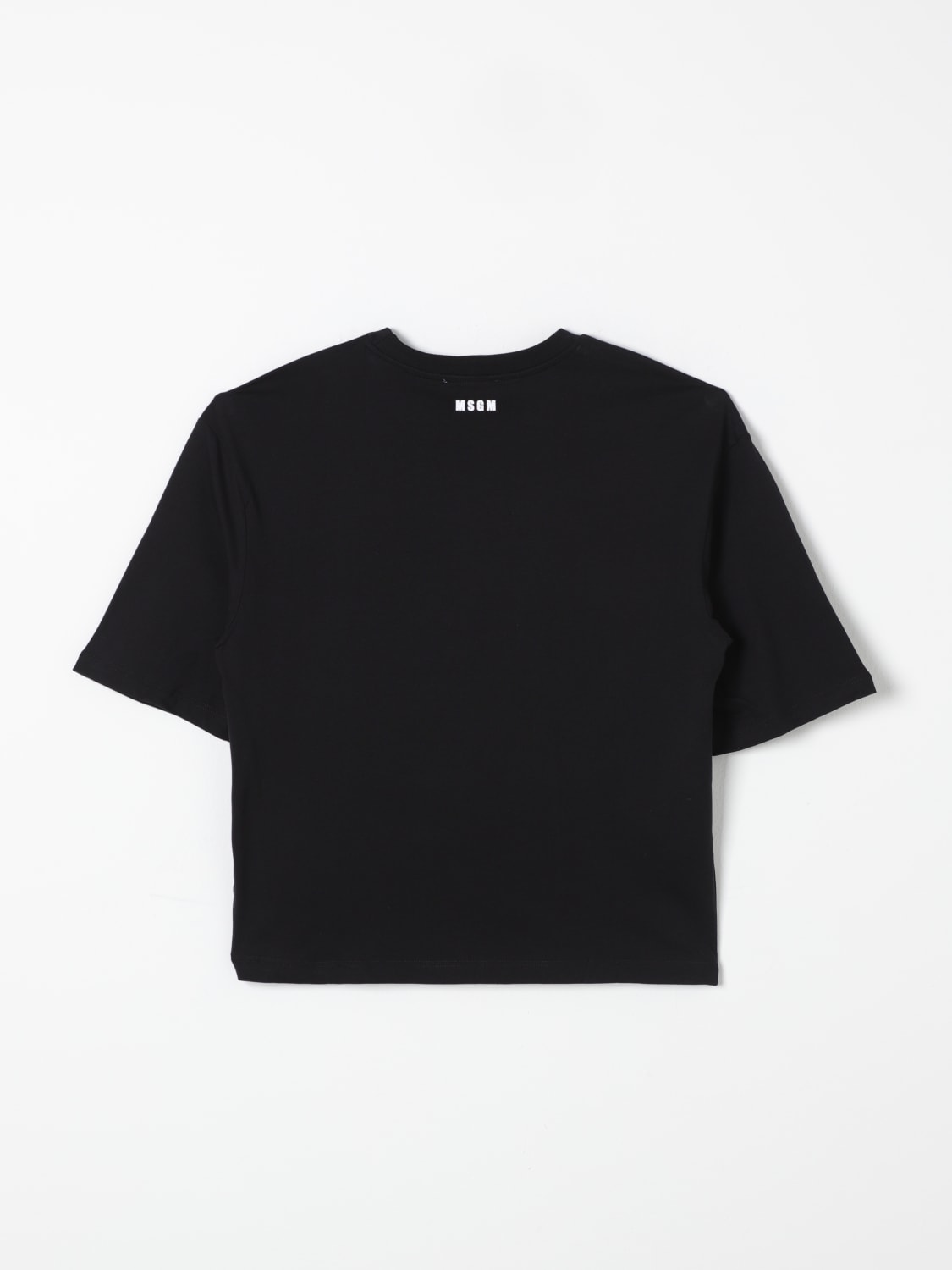 MSGM KIDS T-SHIRT: T-shirt enfant MSGM Kids, Noir - Img 2