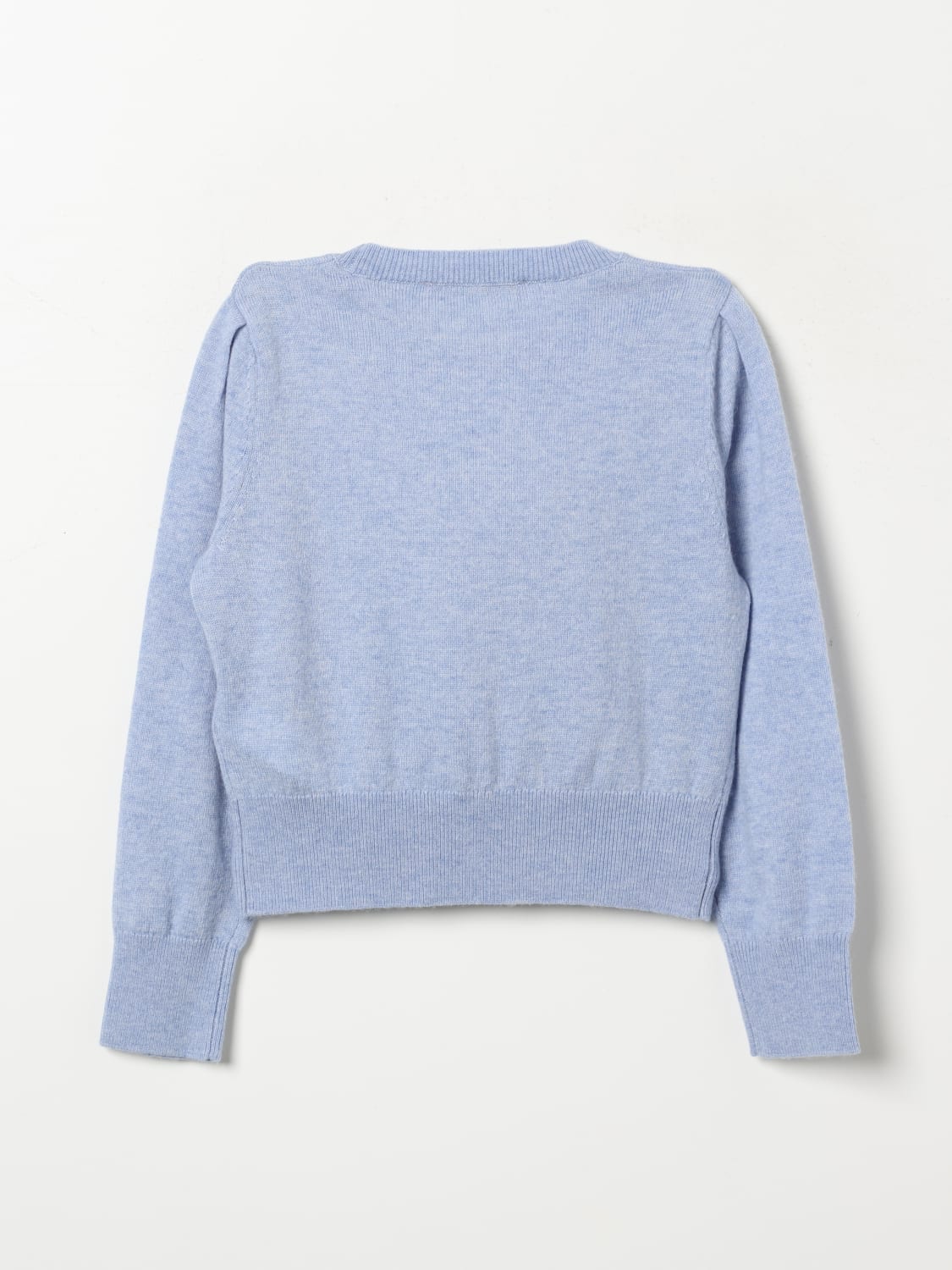 MISS BLUMARINE SWEATER: Sweater kids Miss Blumarine, Blue - Img 2