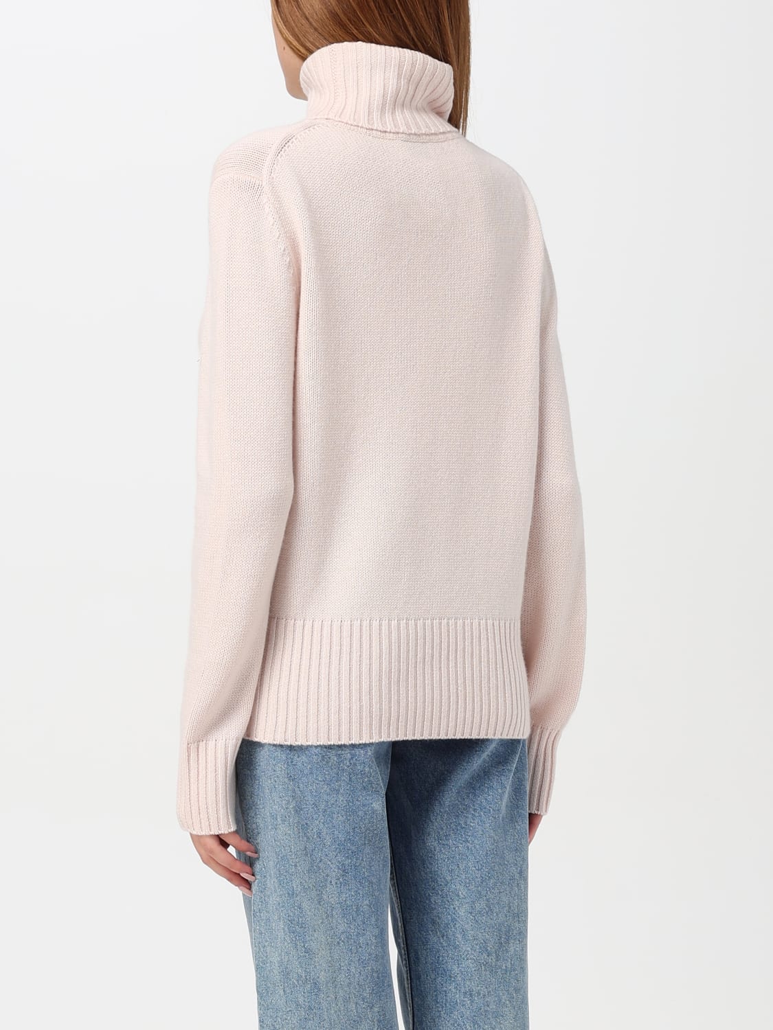 ALLUDE SWEATER: Sweater woman Allude, Pink - Img 2