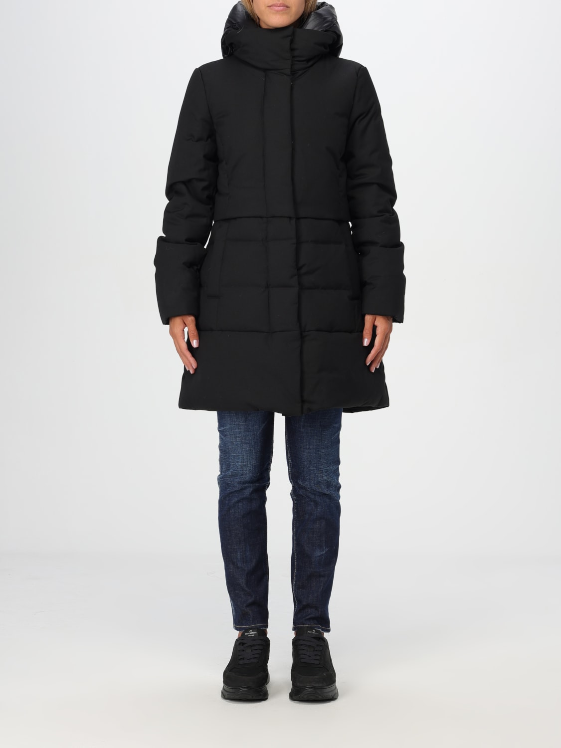 Giglio Giubbotto Woolrich in nylon trapuntato