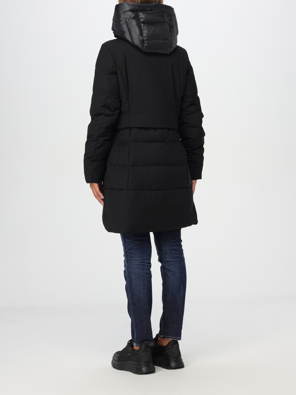 WOOLRICH JACKET: Coat woman Woolrich, Black - Img 2