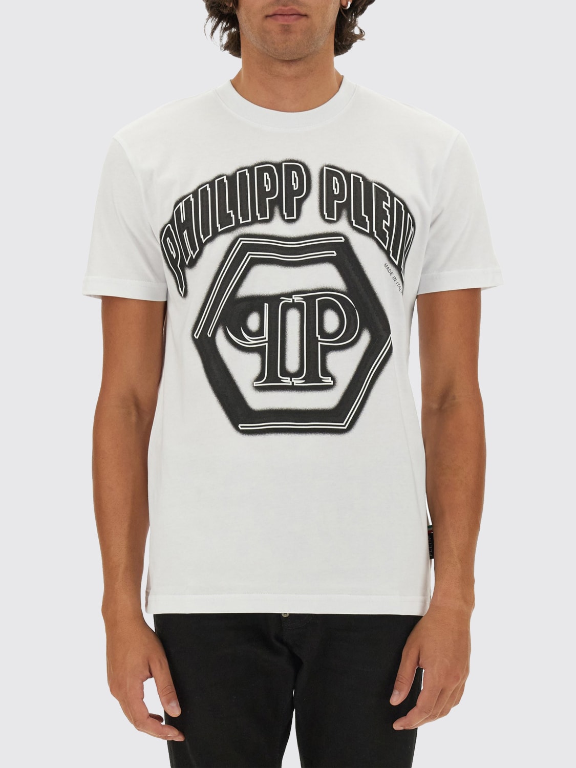 PHILIPP PLEIN T-SHIRT: T-shirt men Philipp Plein, White - Img 1