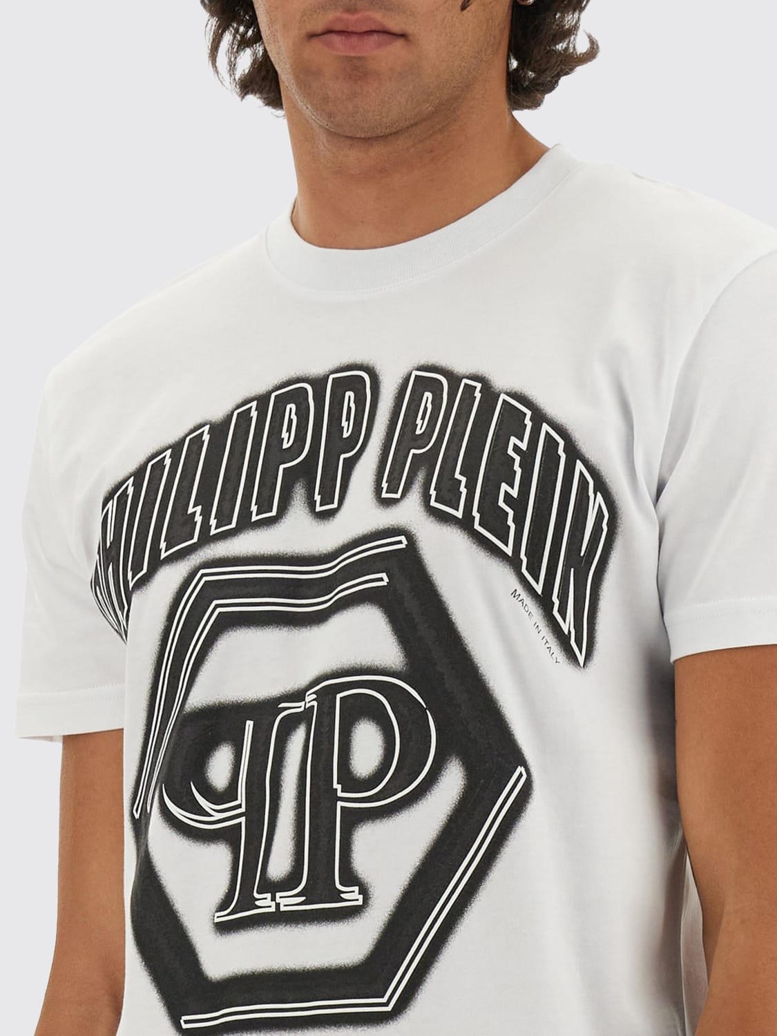 PHILIPP PLEIN T-SHIRT: T-shirt men Philipp Plein, White - Img 4