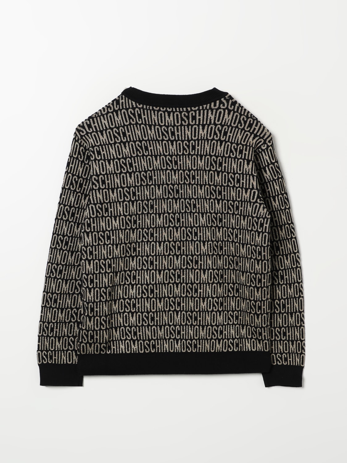 MOSCHINO SWEATER: Sweater kids Moschino, Gold - Img 2