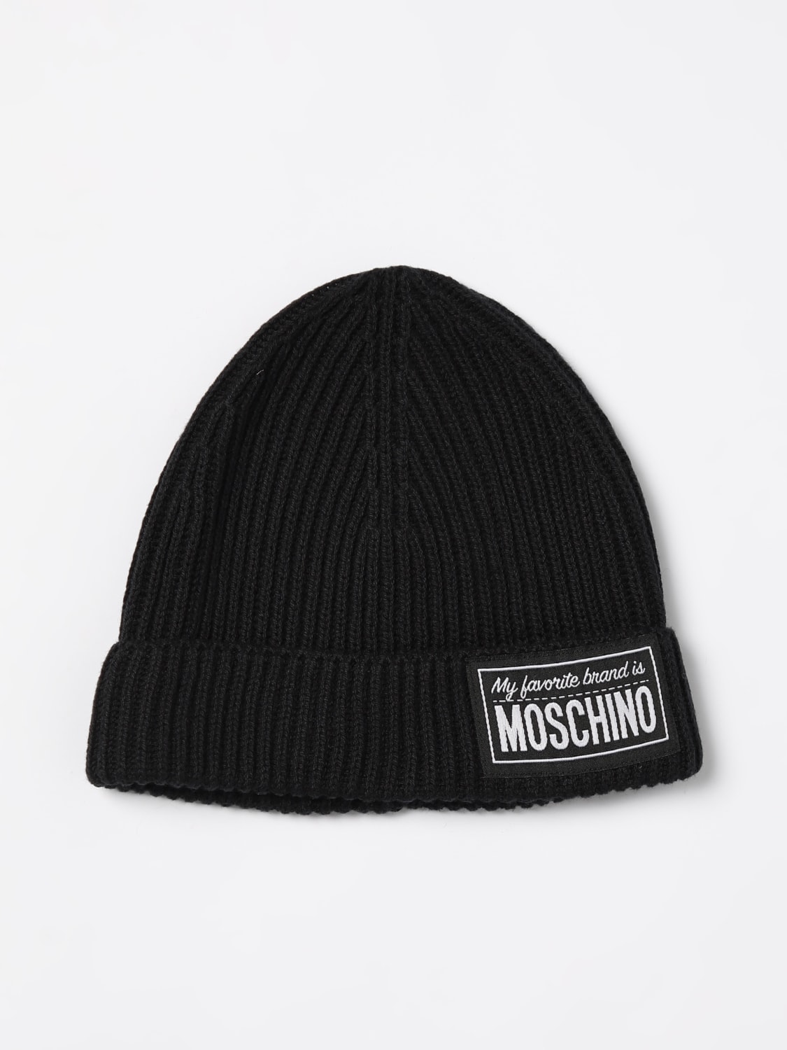 MOSCHINO 모자: 모자 남아 Moschino, 블랙 - Img 1