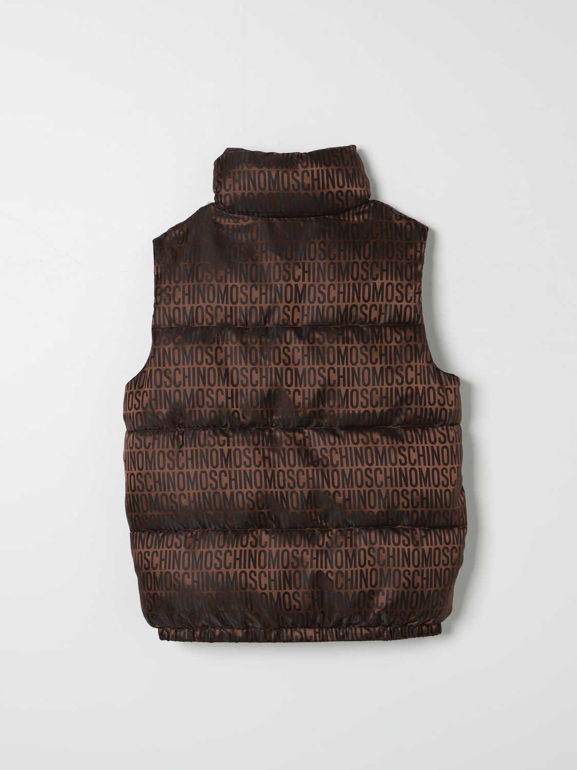 MOSCHINO WAISTCOAT: Waistcoat kids Moschino, Brown - Img 2