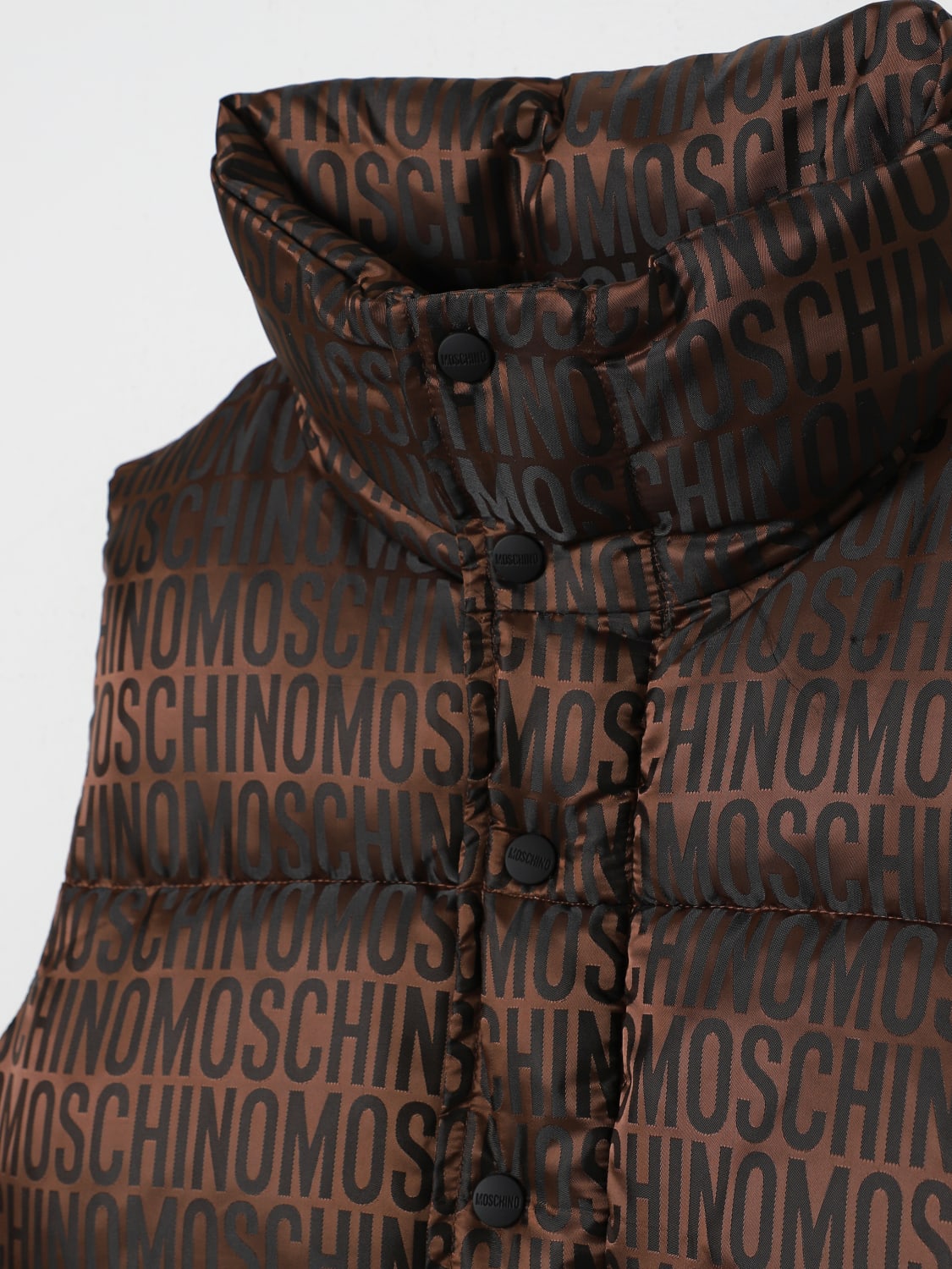 MOSCHINO WAISTCOAT: Waistcoat kids Moschino, Brown - Img 3