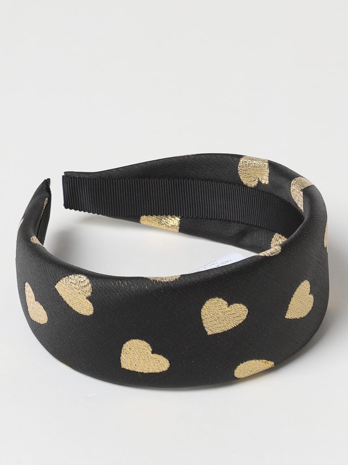 MOSCHINO HAIRBAND: Hairband kids Moschino, Black - Img 2