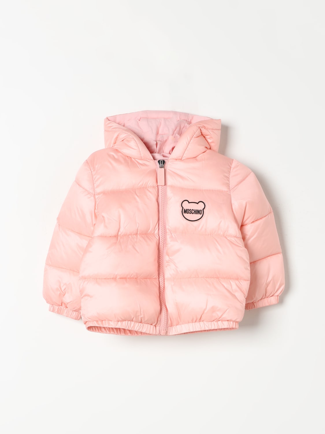 MOSCHINO GIACCA: Giacca neonato Moschino, Rosa - Img 1