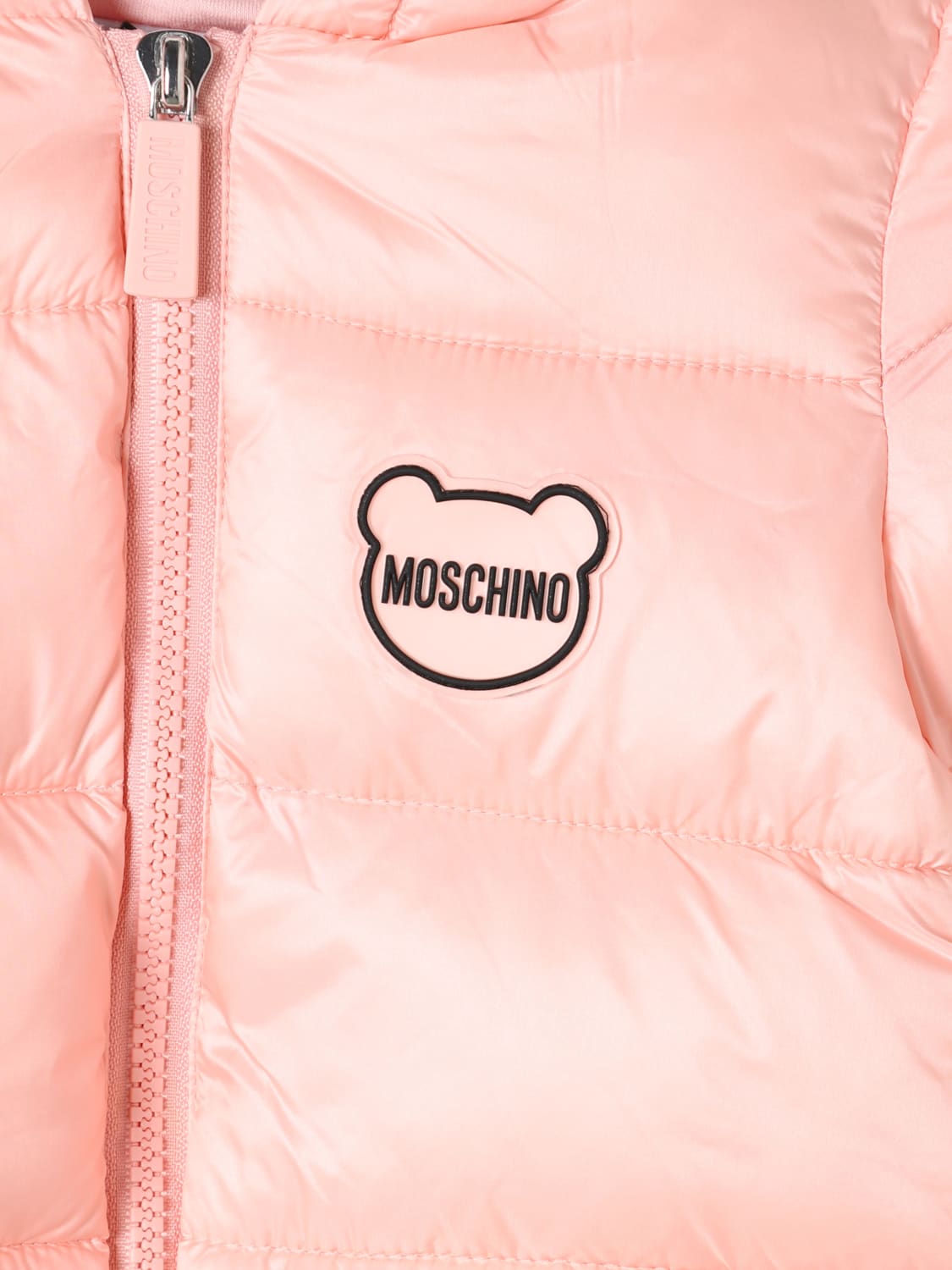 MOSCHINO GIACCA: Giacca neonato Moschino, Rosa - Img 3