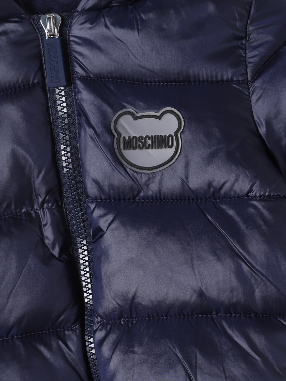 MOSCHINO 재킷: 재킷 남아 Moschino, 네이비 - Img 3