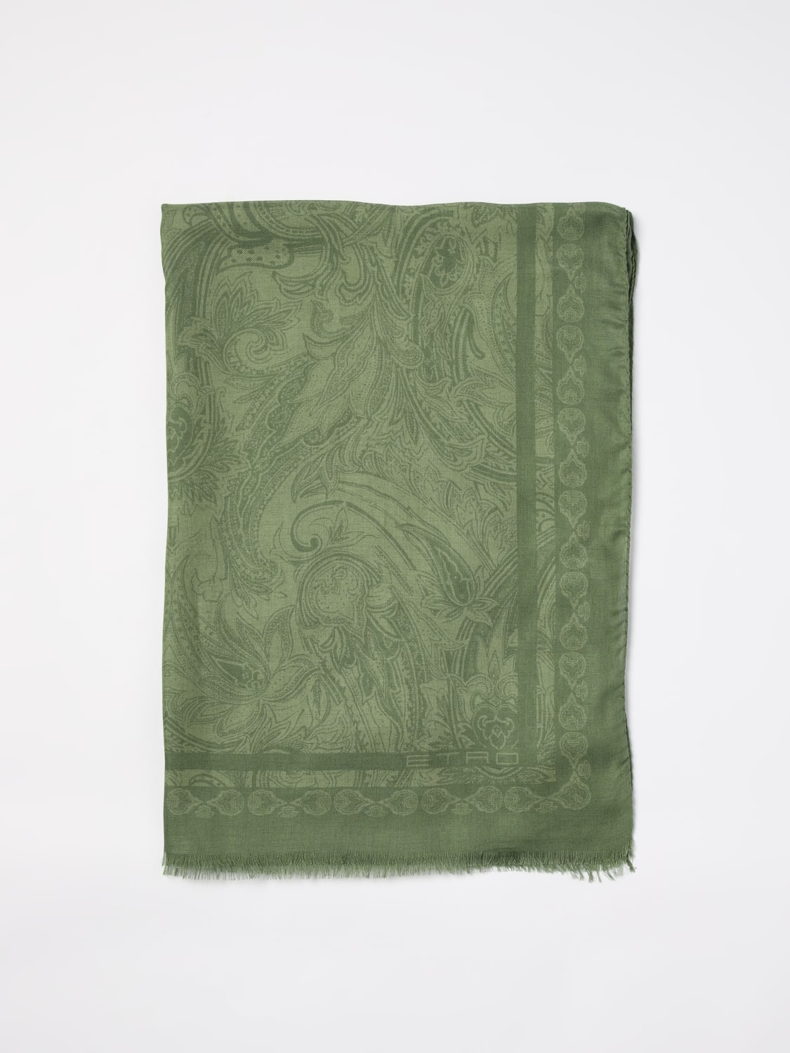 ETRO SCARF: Scarf men Etro, Green - Img 1