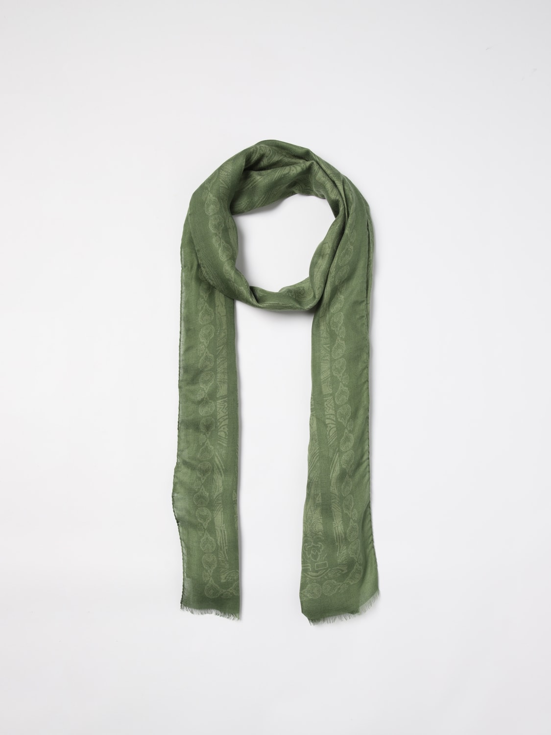 ETRO SCARF: Scarf men Etro, Green - Img 5