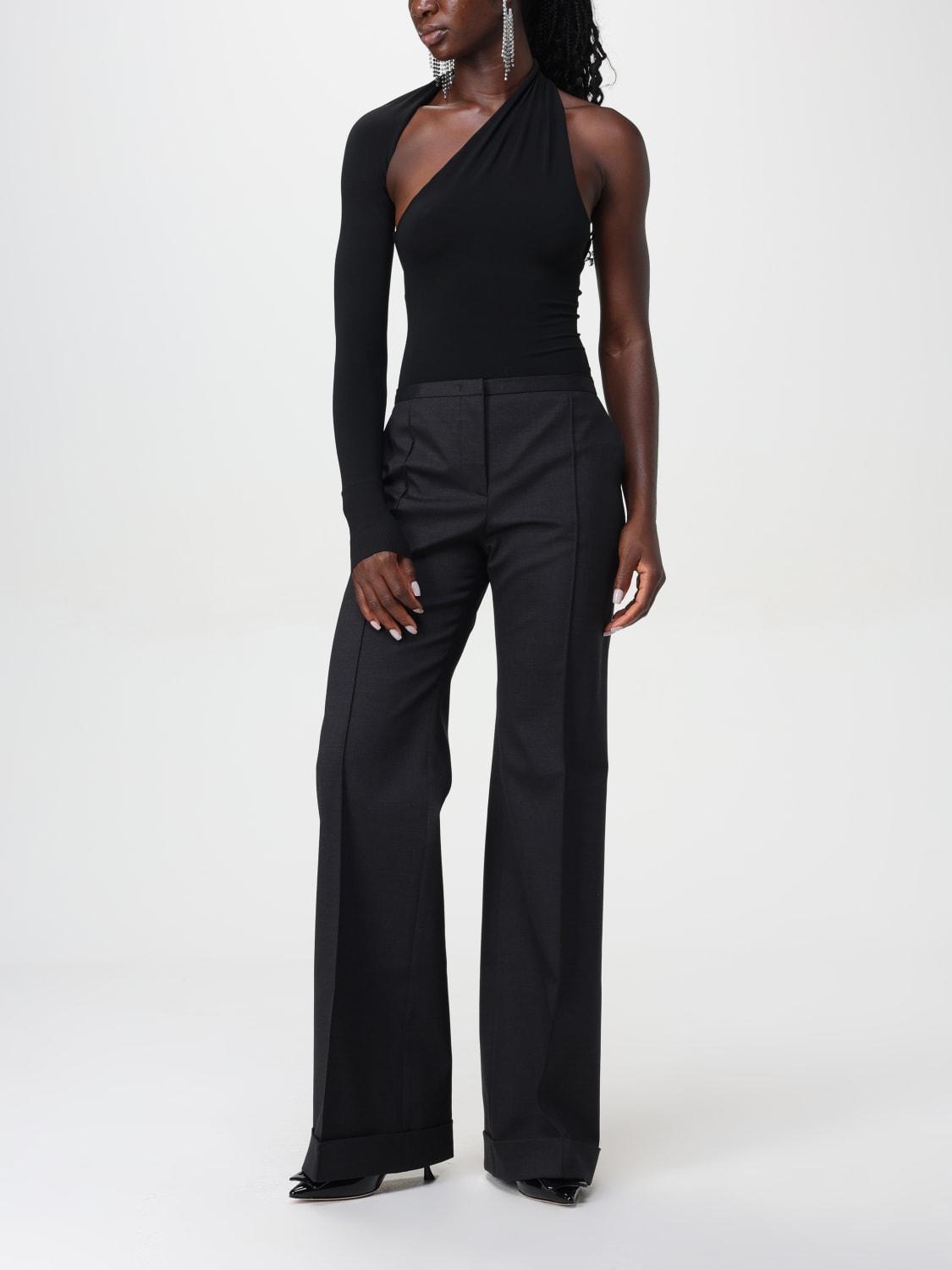 パンツ PHILOSOPHY DI LORENZO SERAFINI Woman Pants Grey 03037126 Philosophy Di Lorenzo Serafini Outlet: Pants woman - Grey