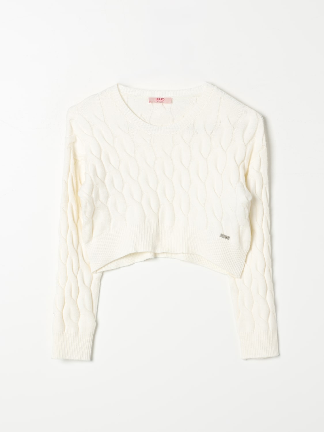 LIU JO SWEATER: Sweater kids Liu Jo, Butter - Img 1