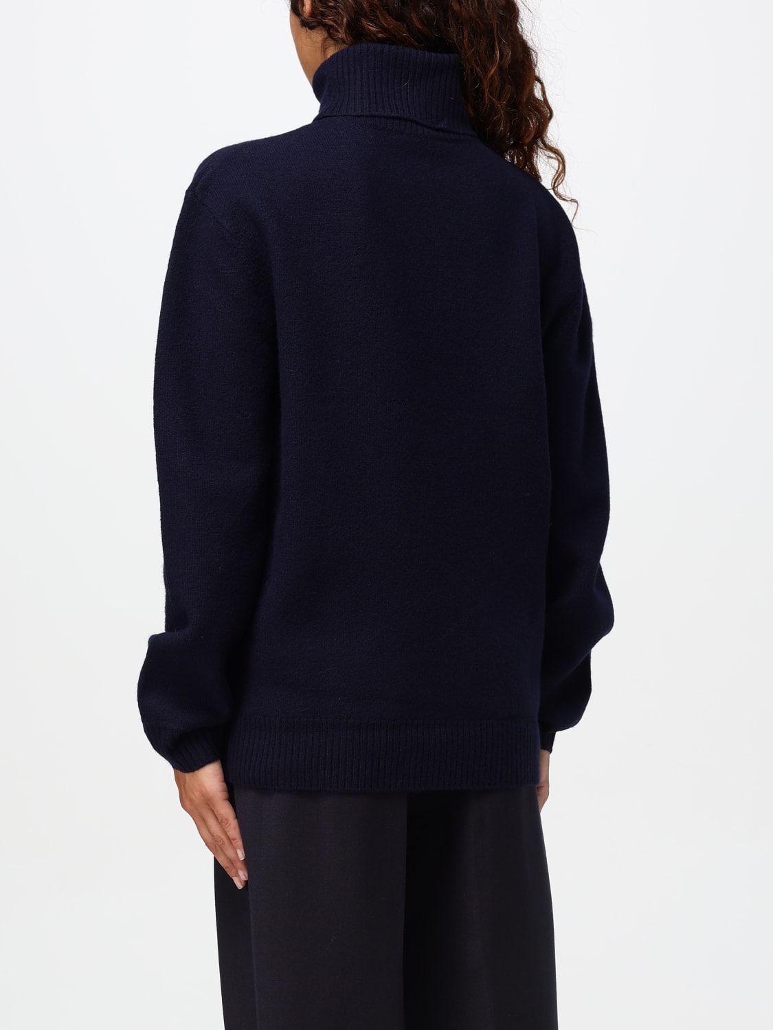 A.P.C. MAGLIA: Maglione a dolcevita A.P.C., Blue - Img 2