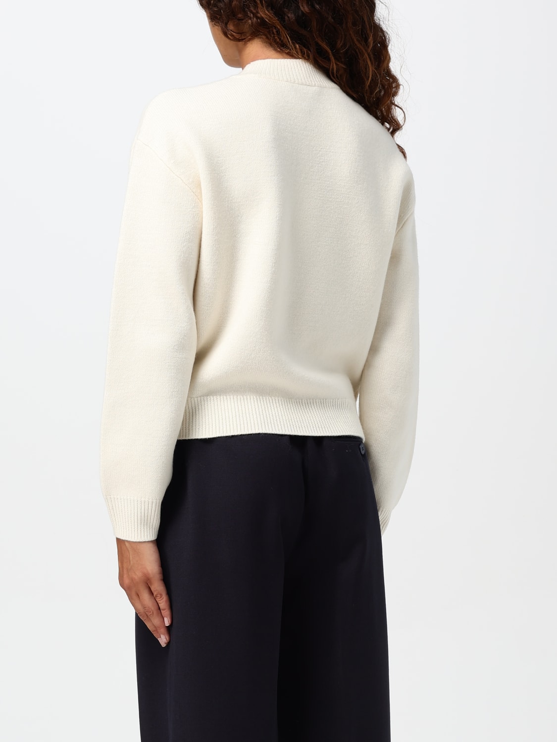 A.P.C. SWEATER: Sweater woman A.P.C., Beige - Img 2