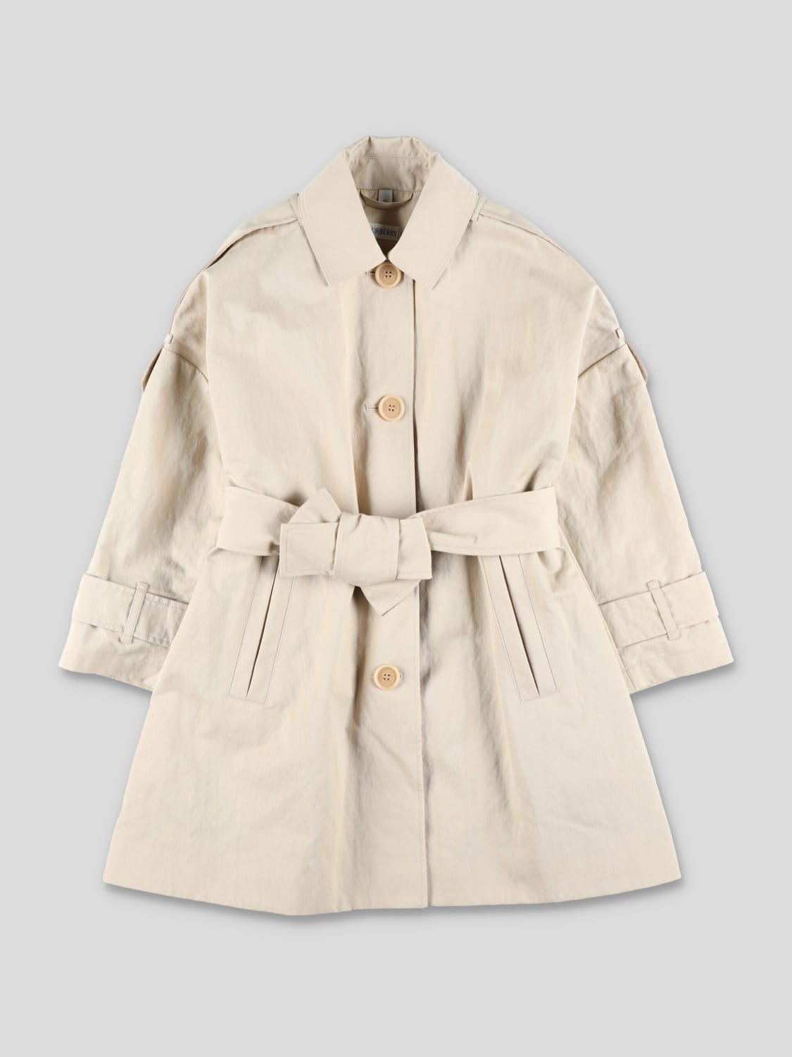 BURBERRY Jacket kids Dove Grey Burberry jacket 8088712 online at GIGLIO.COM