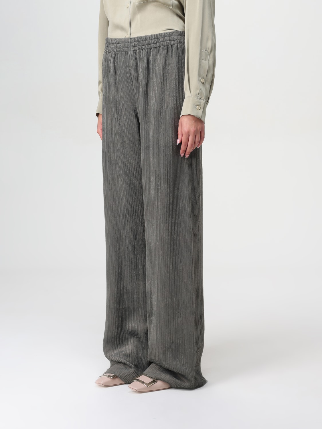 ALYSI PANTALON: Pantalon femme Alysi, Gris Fumé - Img 4