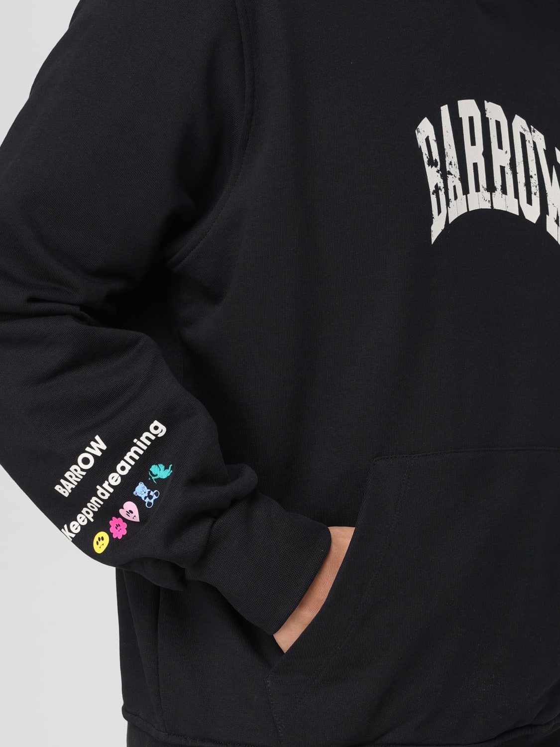 BARROW SWEATSHIRT: Sweatshirt men Barrow, Black - Img 3