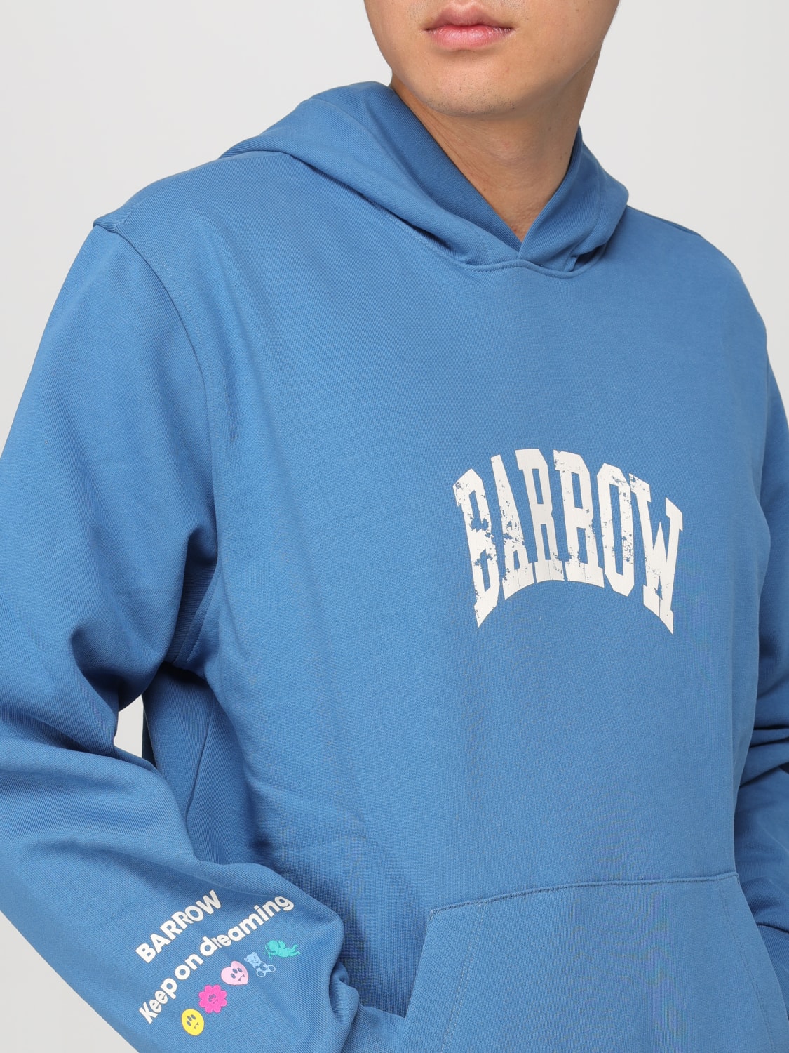 BARROW SWEATSHIRT: Sweatshirt men Barrow, Blue - Img 4