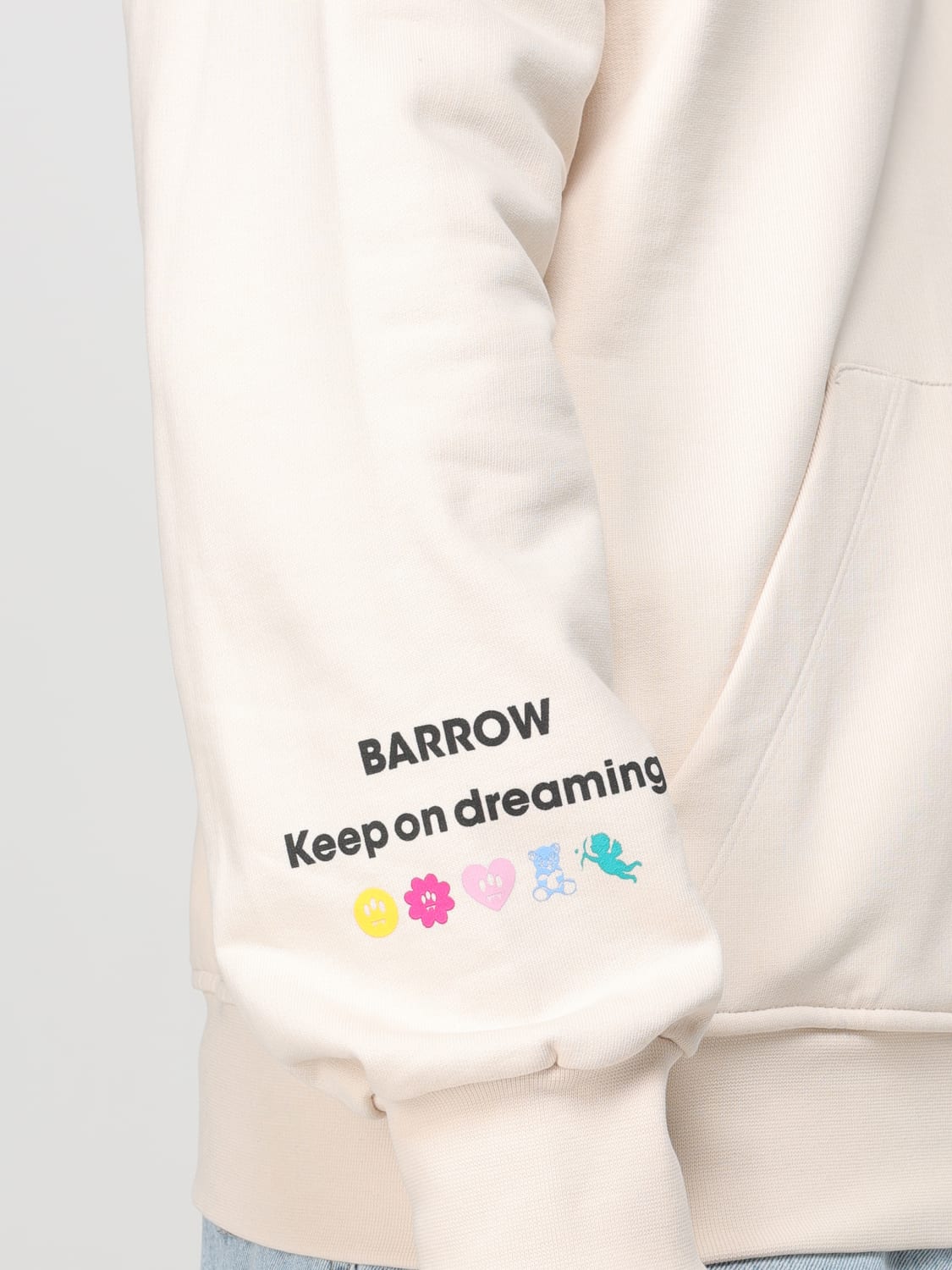 BARROW SUDADERA: Sudadera hombre Barrow, Crema - Img 3