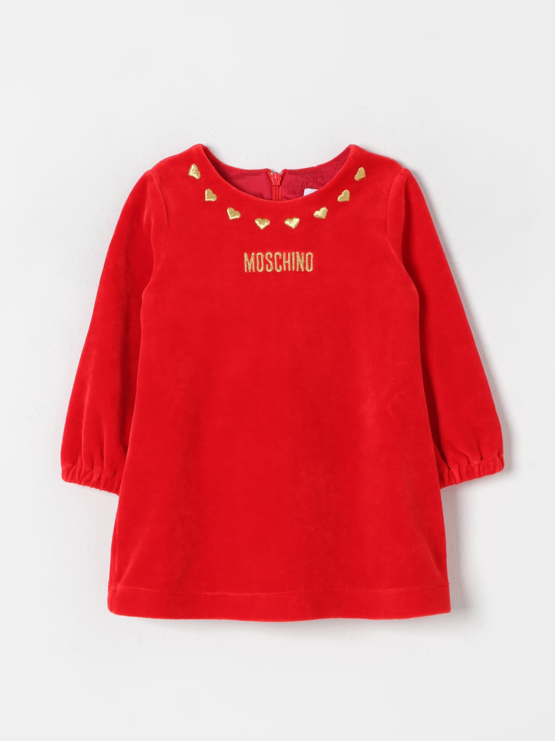 MOSCHINO 롬퍼: 롬퍼 남아 Moschino, 레드 - Img 1