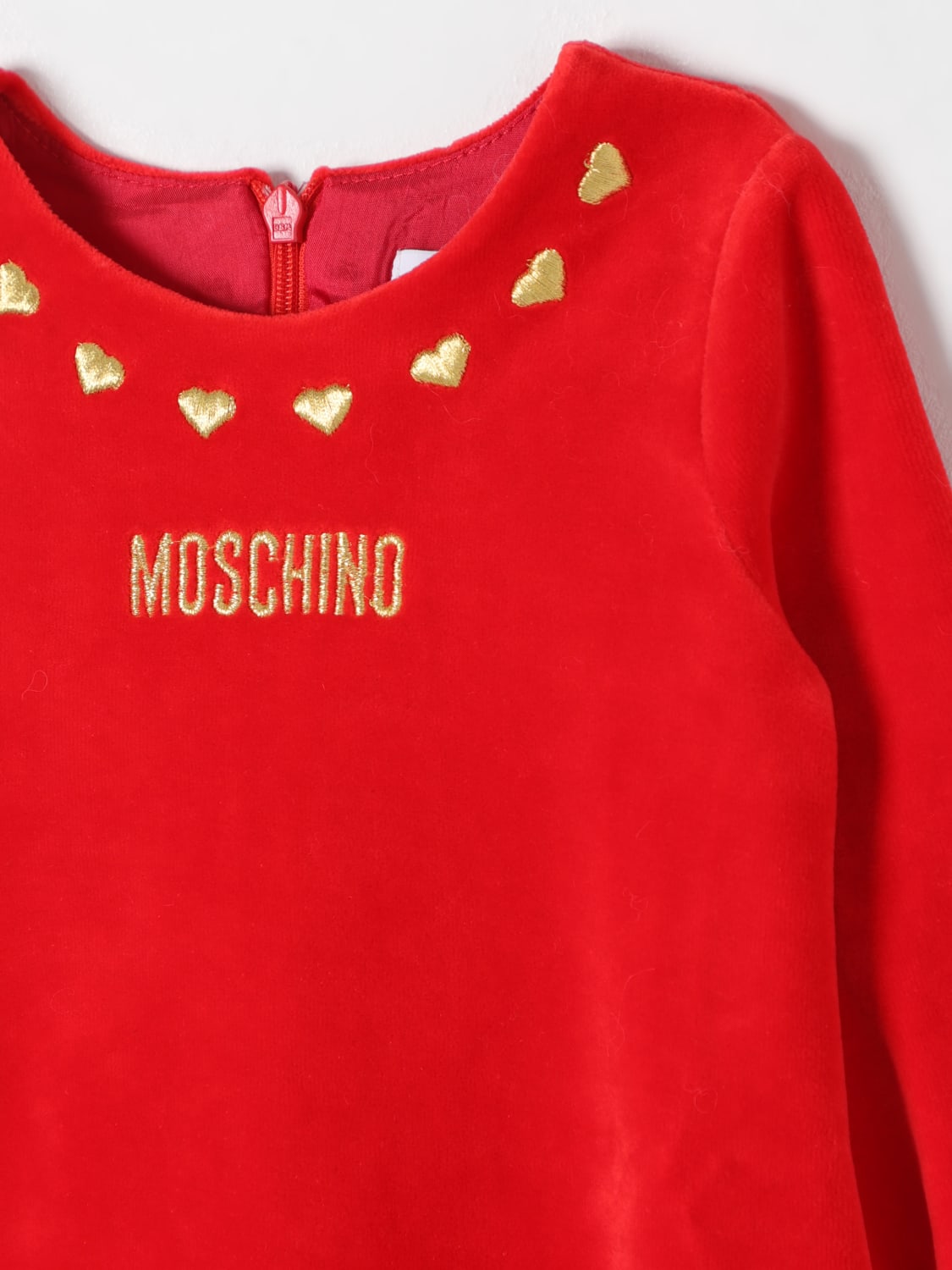 MOSCHINO 롬퍼: 롬퍼 남아 Moschino, 레드 - Img 3