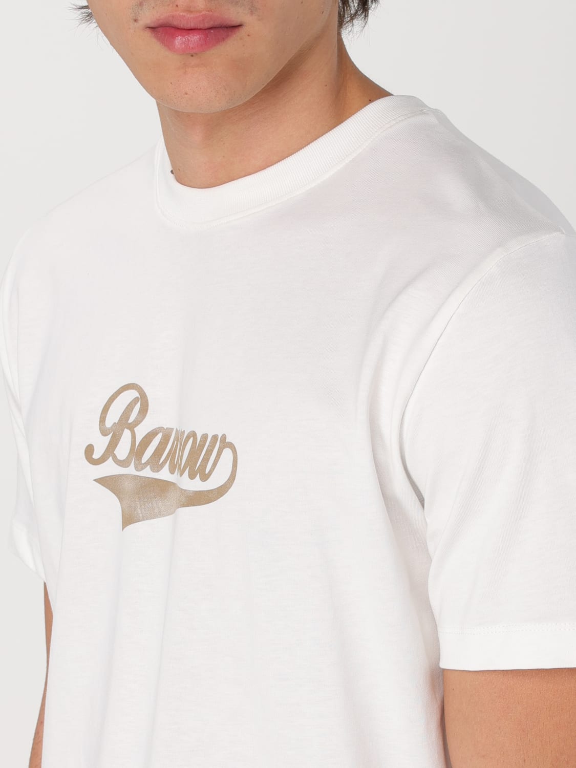 BARROW T-SHIRT: T-shirt men Barrow, Beige - Img 3