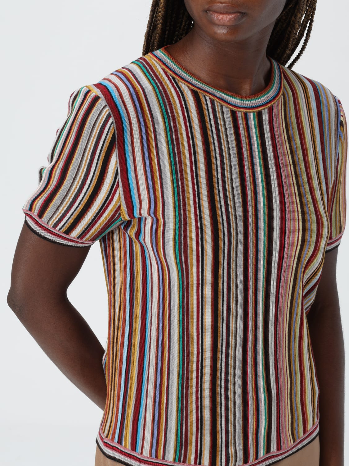 PAUL SMITH MAGLIA: Maglia Paul Smith in lana vergine , Fantasia - Img 3