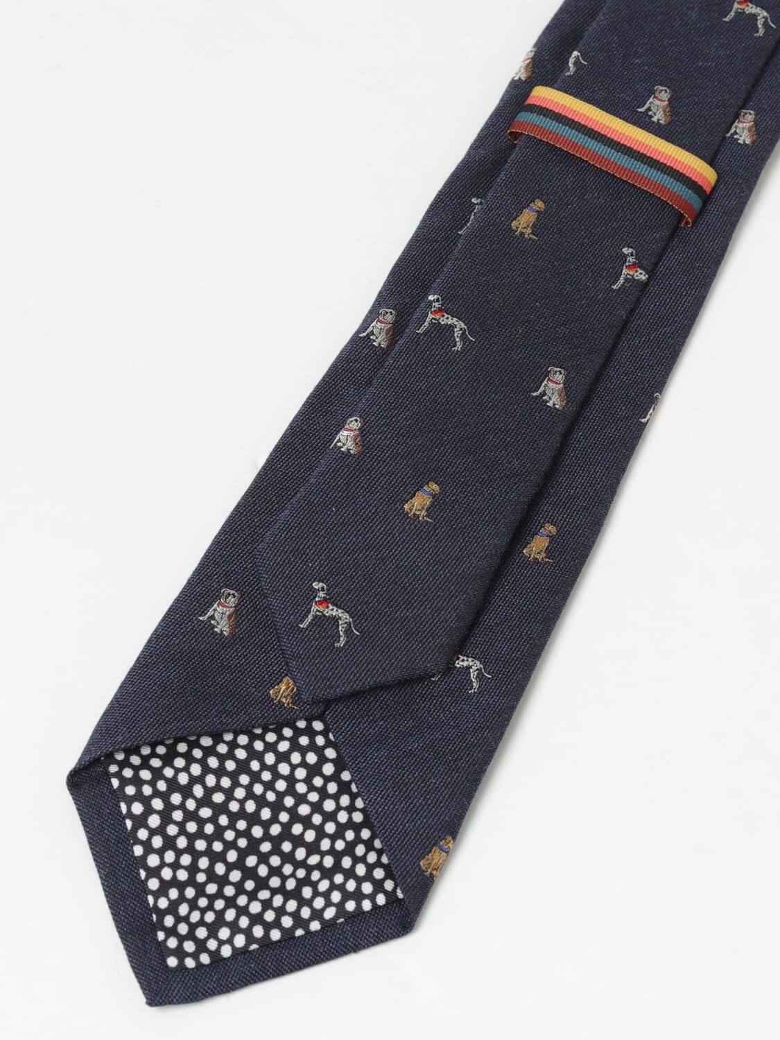 PAUL SMITH TIE: Tie men Paul Smith, Blue - Img 2