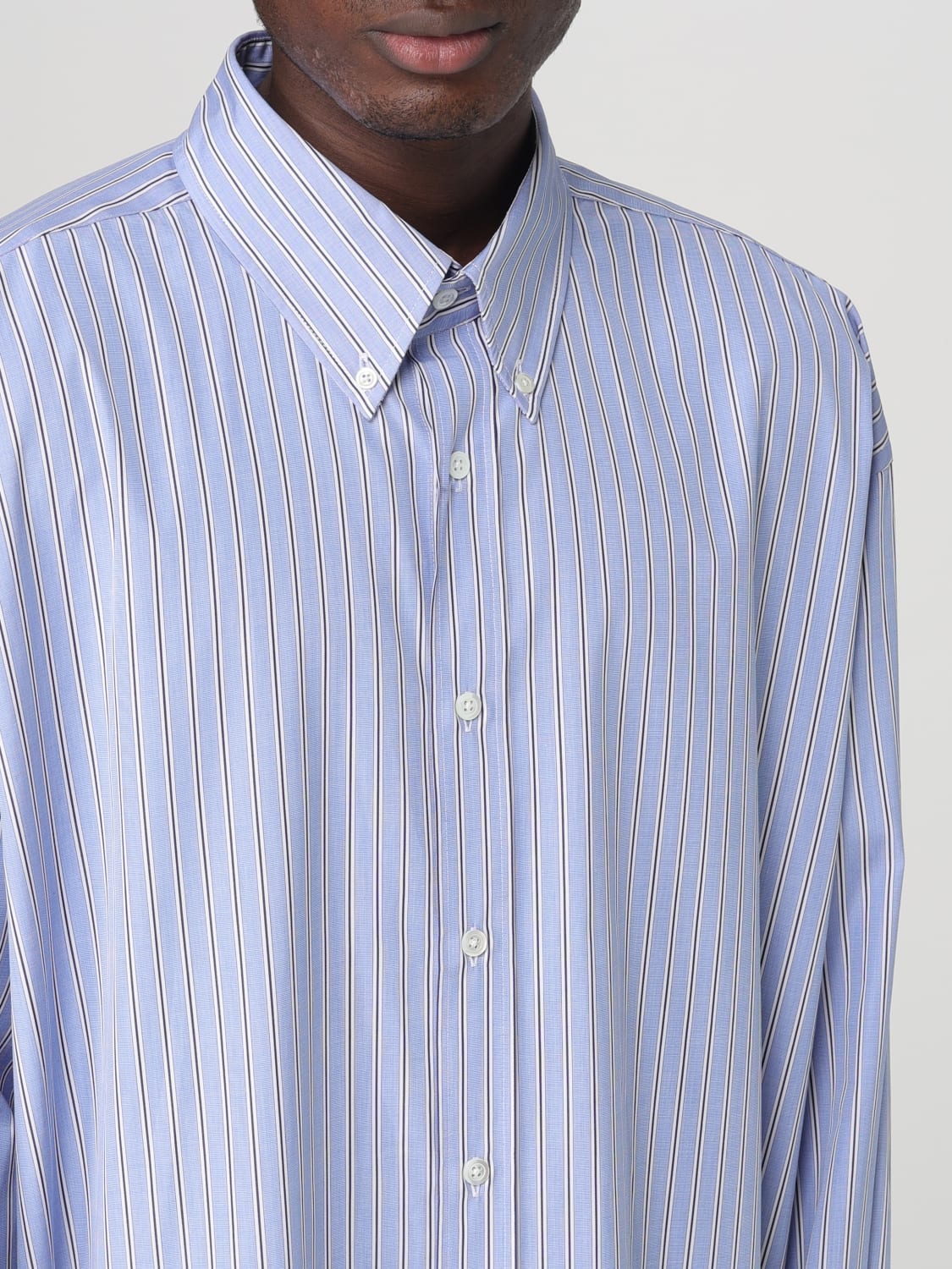 MAISON MARGIELA SHIRT: Shirt men Maison Margiela, Blue - Img 5