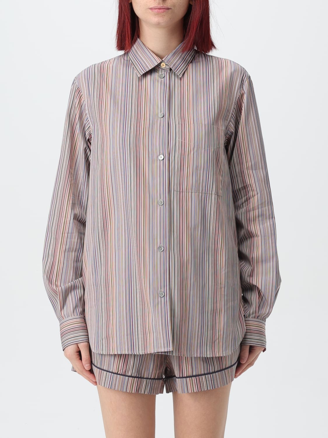 Giglio Camicia Paul Smith in cotone a righe