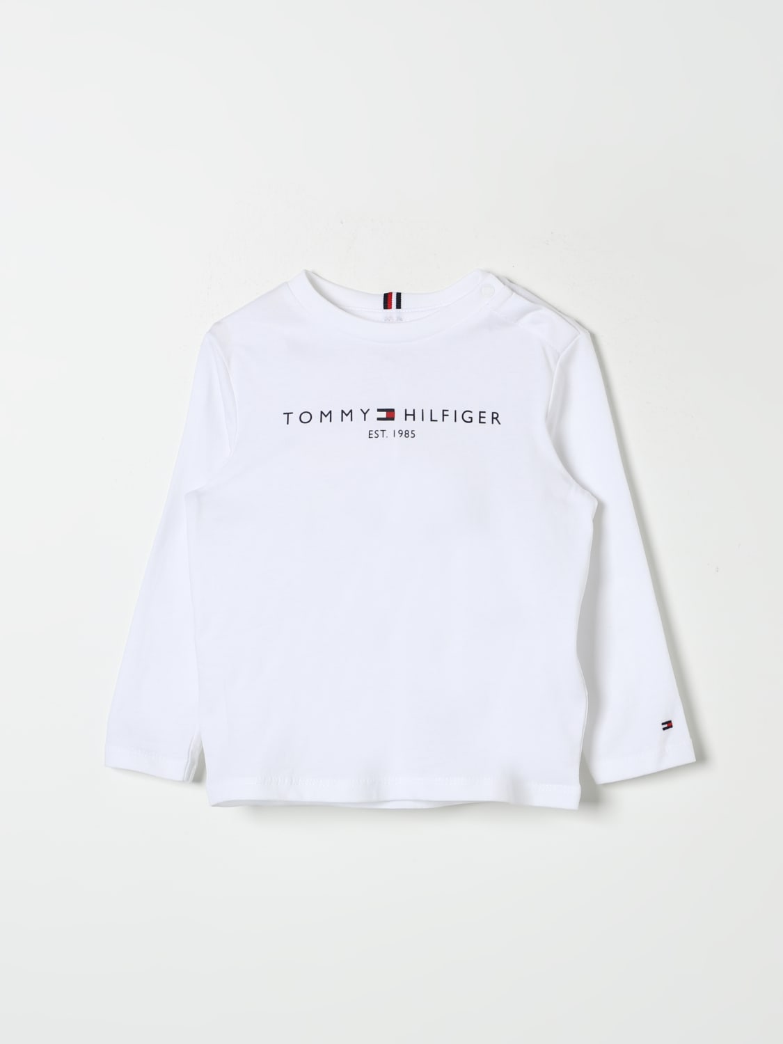 TOMMY HILFIGER T-SHIRT: T-shirt kids Tommy Hilfiger, White - Img 1