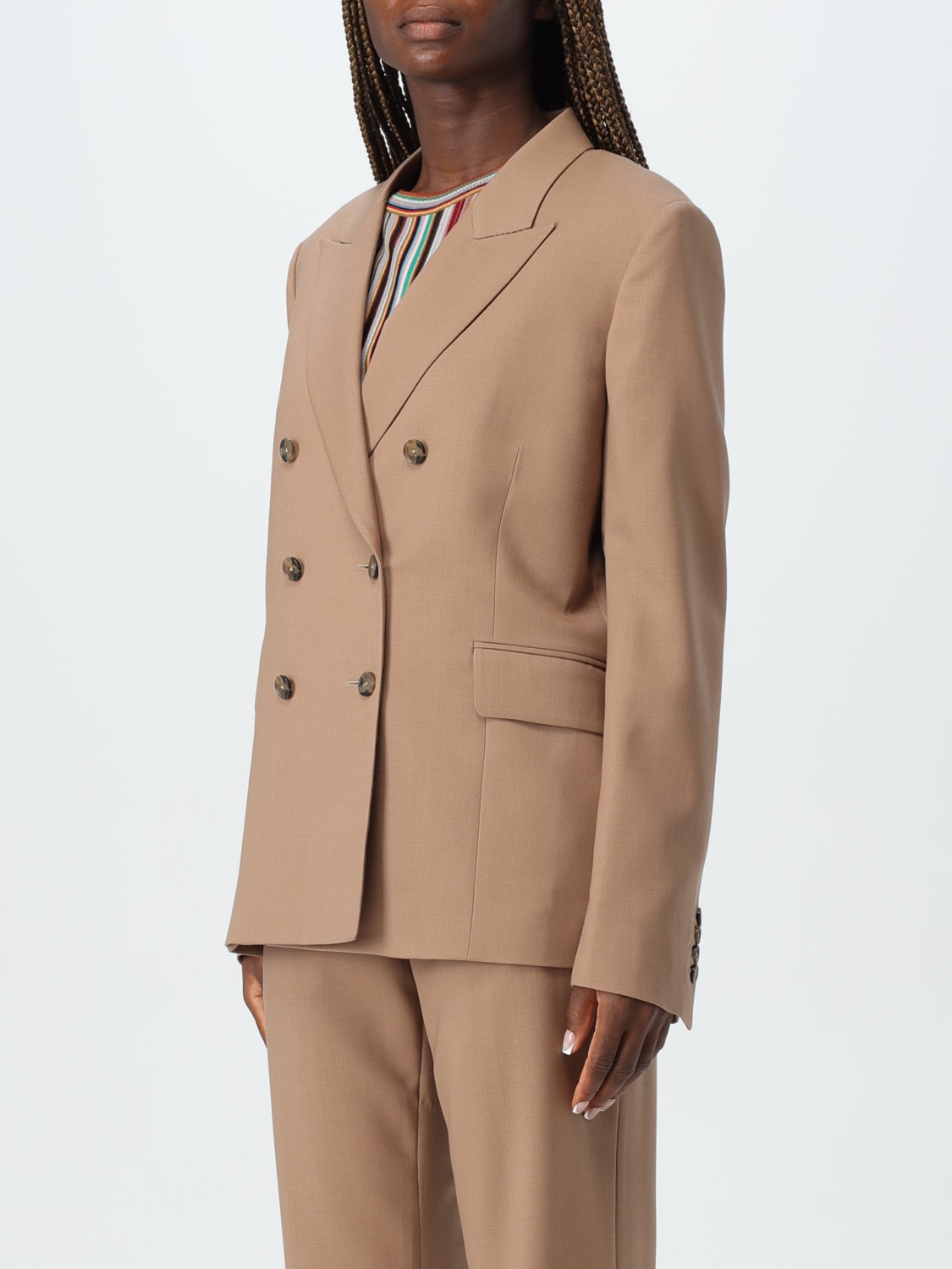 PAUL SMITH AMERICANA: Americana mujer Paul Smith, Beige - Img 3