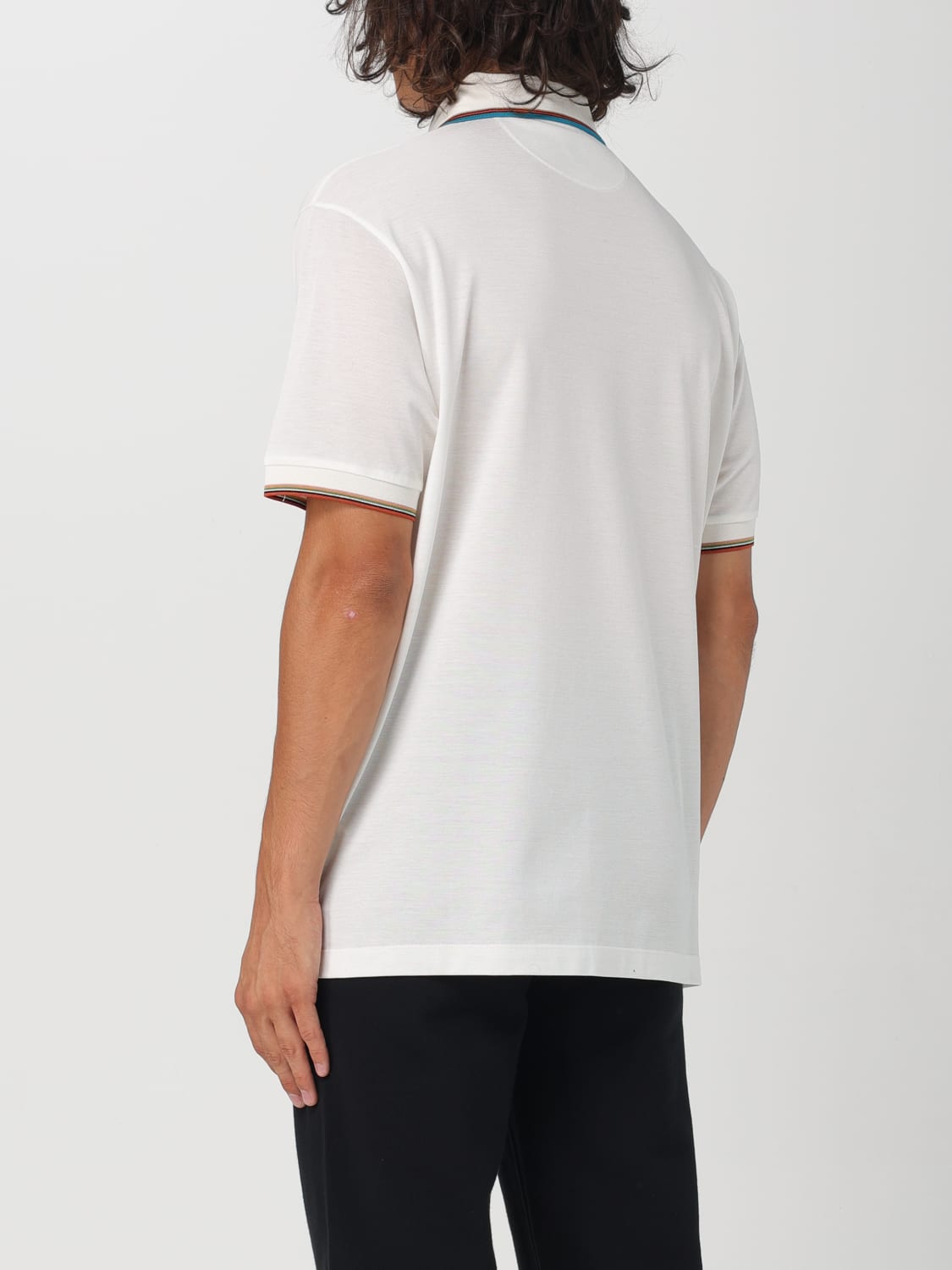 PAUL SMITH POLO SHIRT: Polo shirt men Paul Smith, White - Img 2