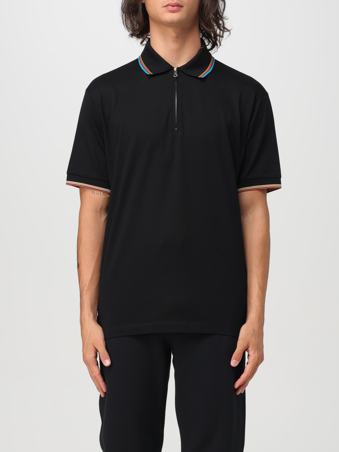 PAUL SMITH POLO: Polo hombre Paul Smith, Negro - Img 1