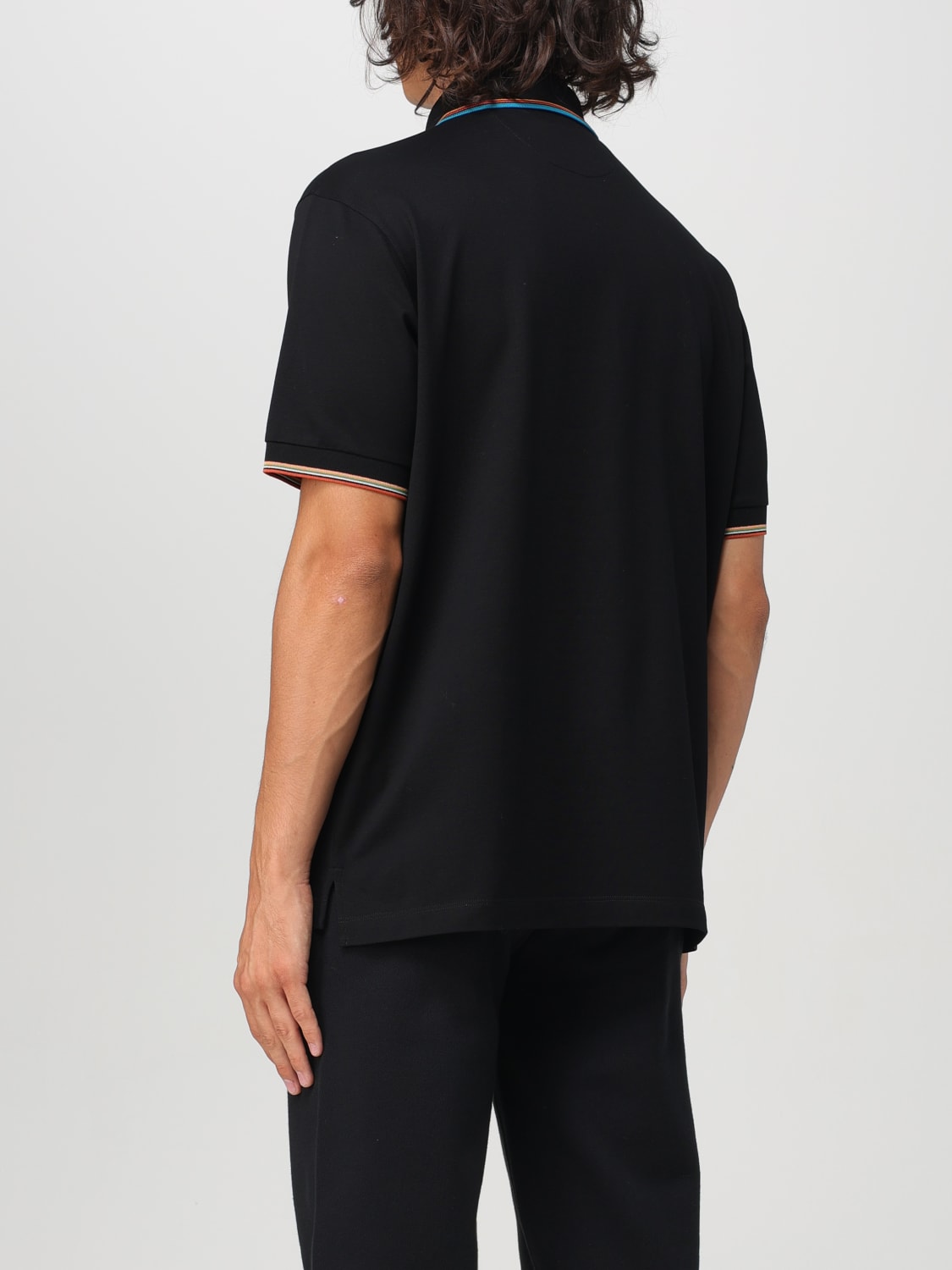 PAUL SMITH POLO SHIRT: Polo shirt men Paul Smith, Black - Img 2