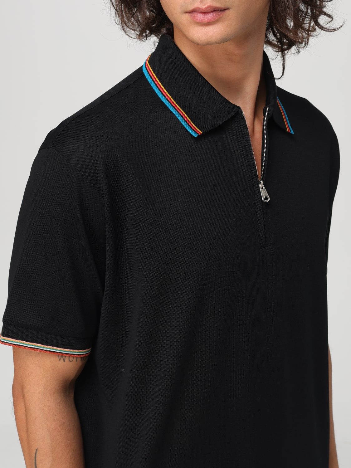 PAUL SMITH POLO: Polo hombre Paul Smith, Negro - Img 3