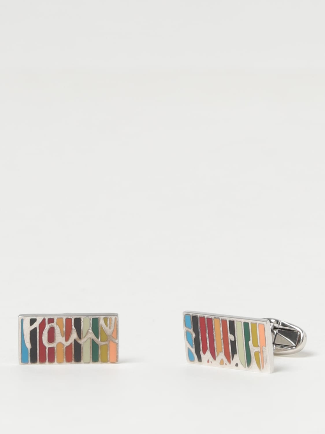 Giglio Gemelli Signature Stripe Paul Smith in argento smaltato