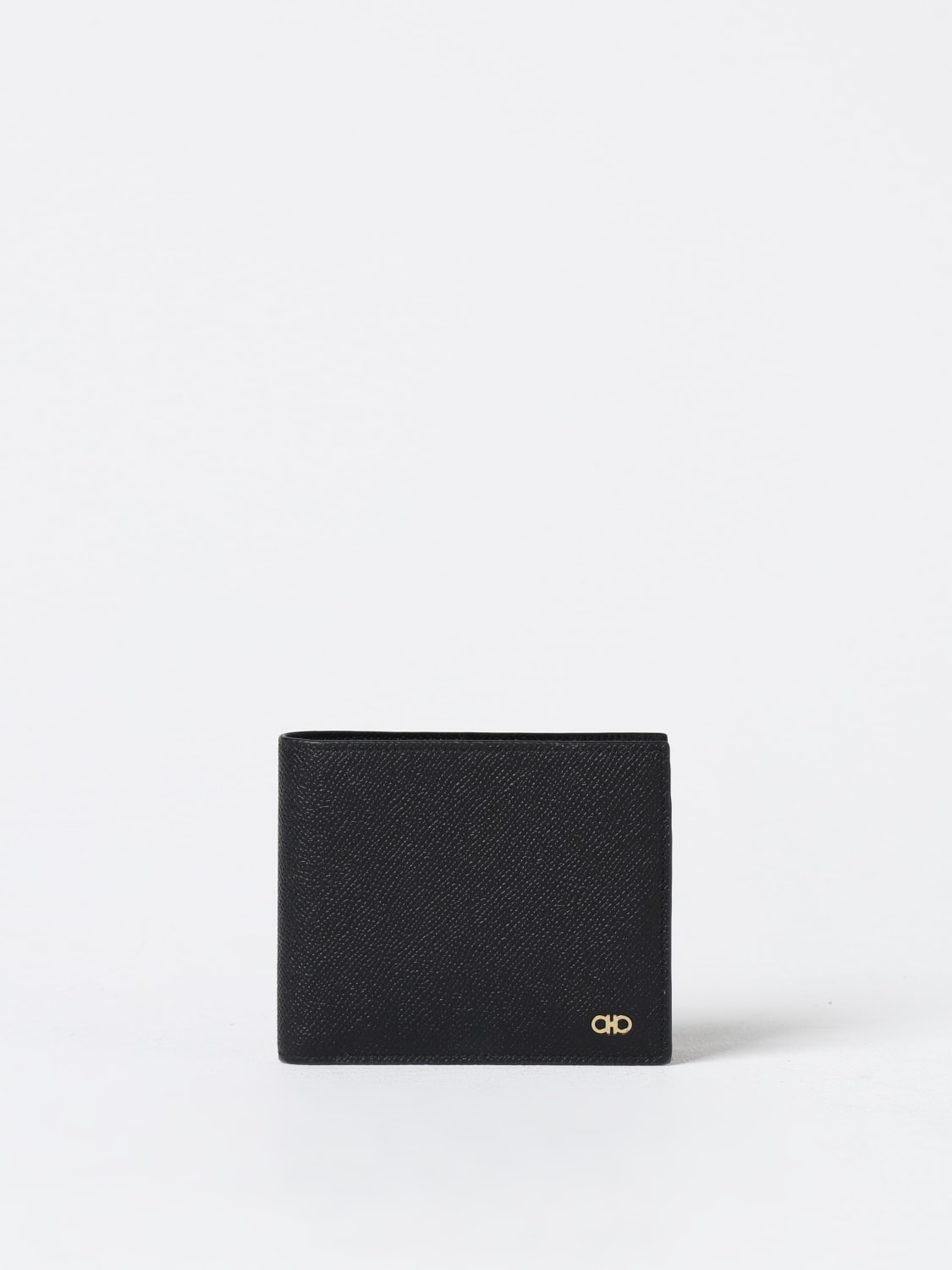 Ferragamo black wallet hotsell