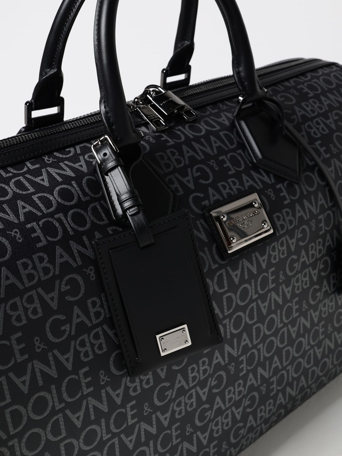 DOLCE & GABBANA TRAVEL BAG: Bags men Dolce & Gabbana, Black - Img 4