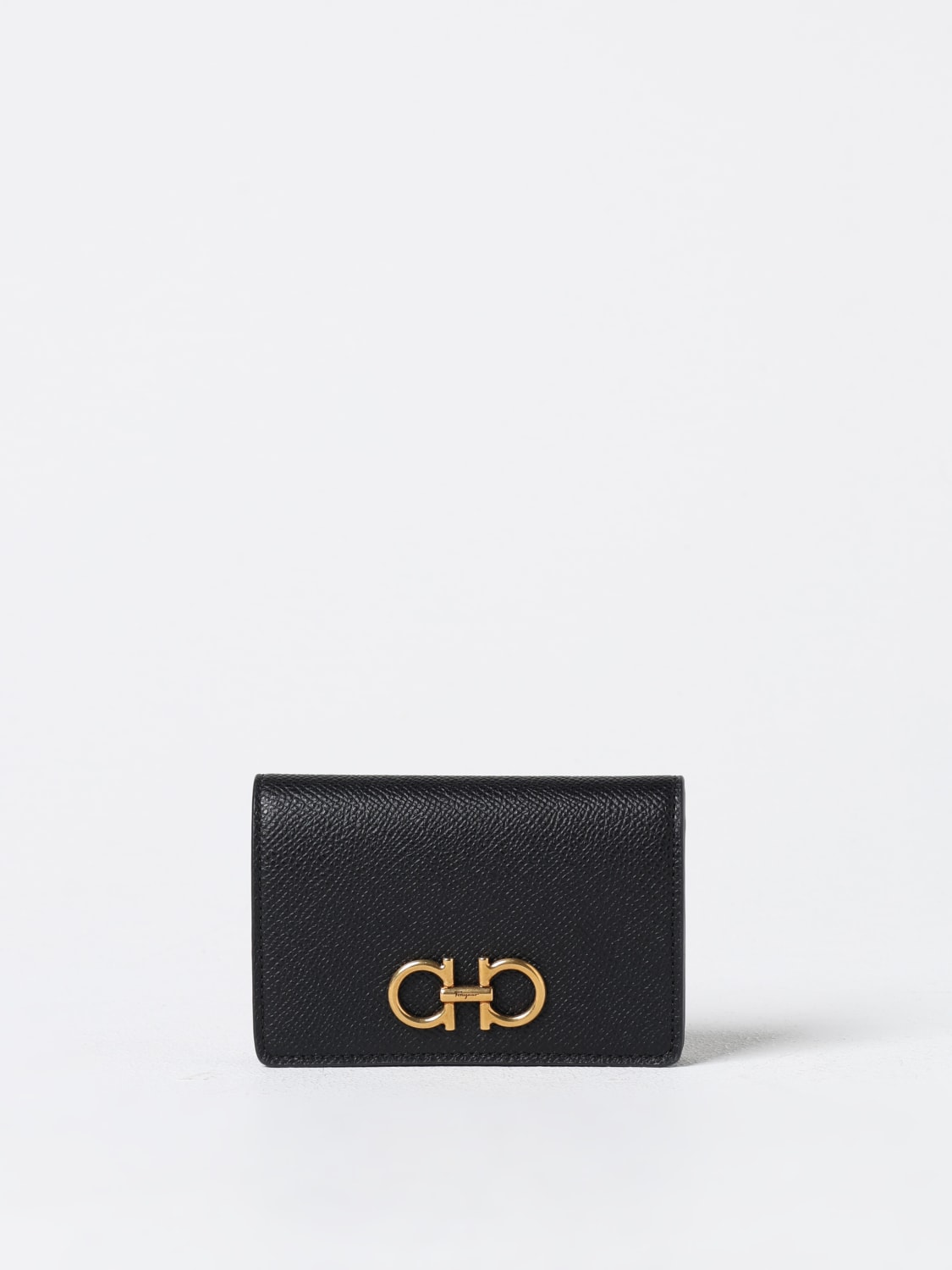 FERRAGAMO WALLET: Wallet woman Ferragamo, Black - Img 1